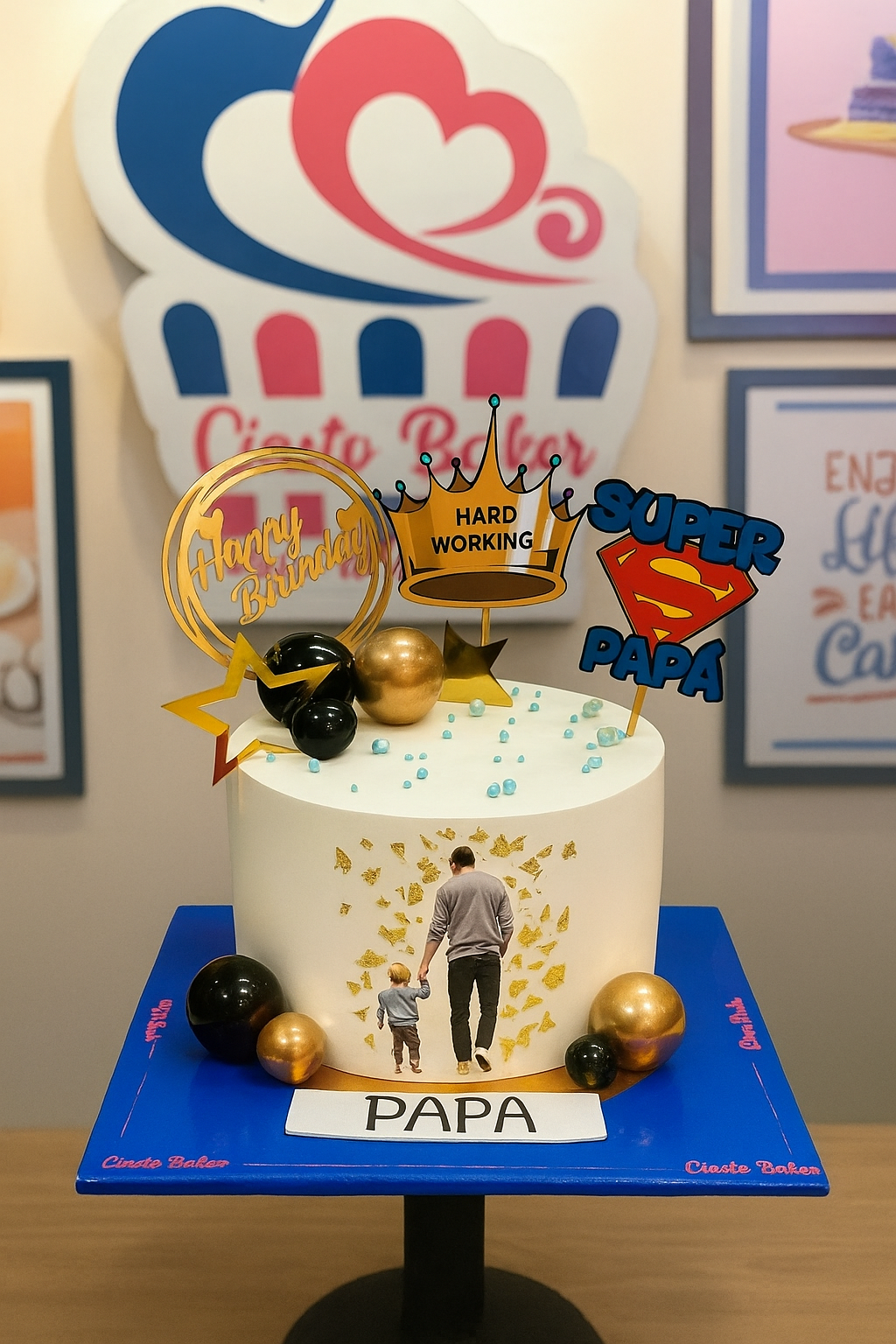 Papa Customize Birthday Cakes