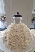 Romantic Bride To Be Fondant Cake