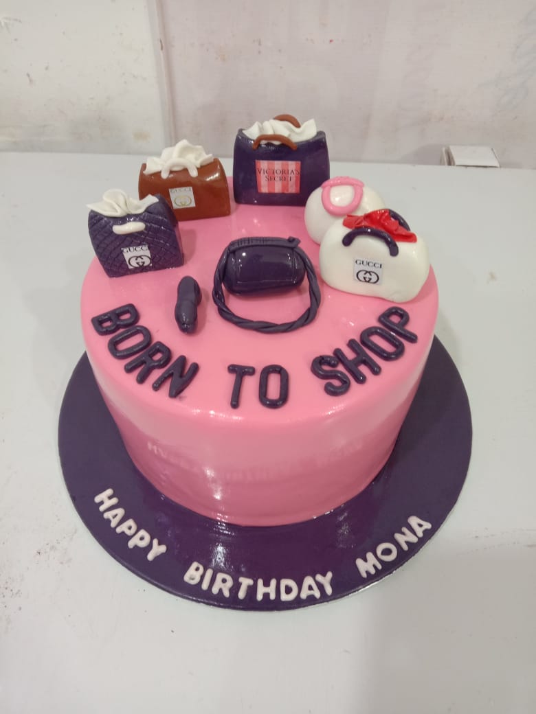 Pink Bride To Be Party Cake