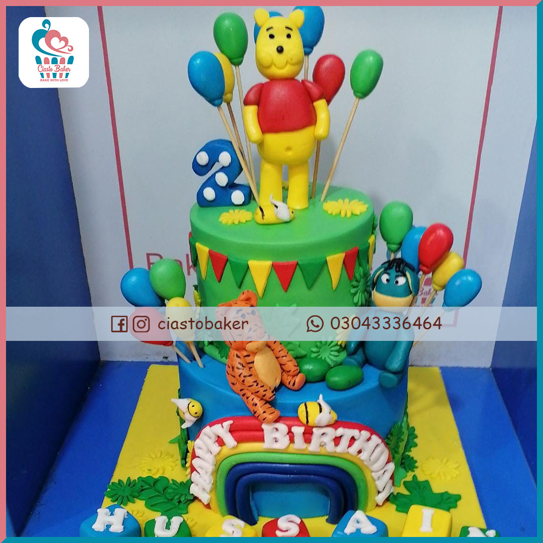 Wild Adventure Animal Cake