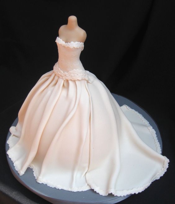 Bride To Be Elegant Celebration Cake