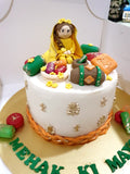 Yellow Bloom Mayo Cake