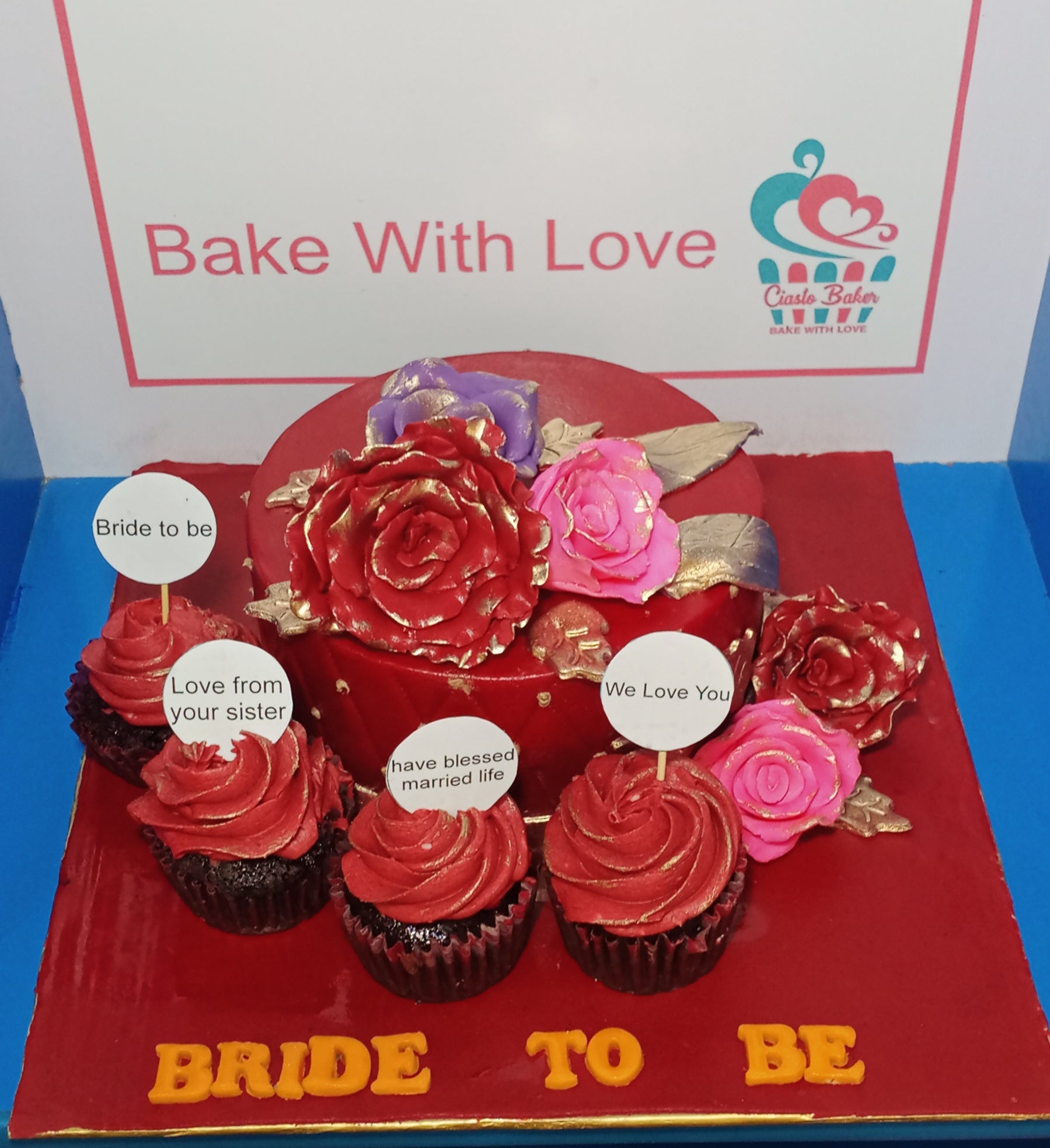 Dreamy Bride To Be Special Cake