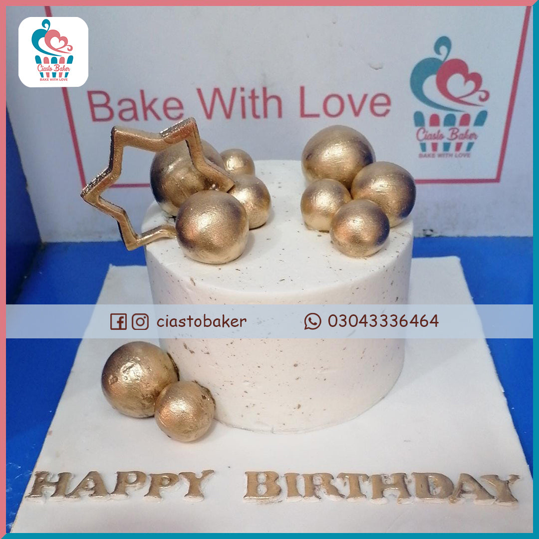 Cool Dude Cake Topper