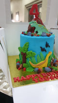 Baby Animal Birthday Cake