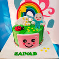 Rainbow Baby Girl Cake