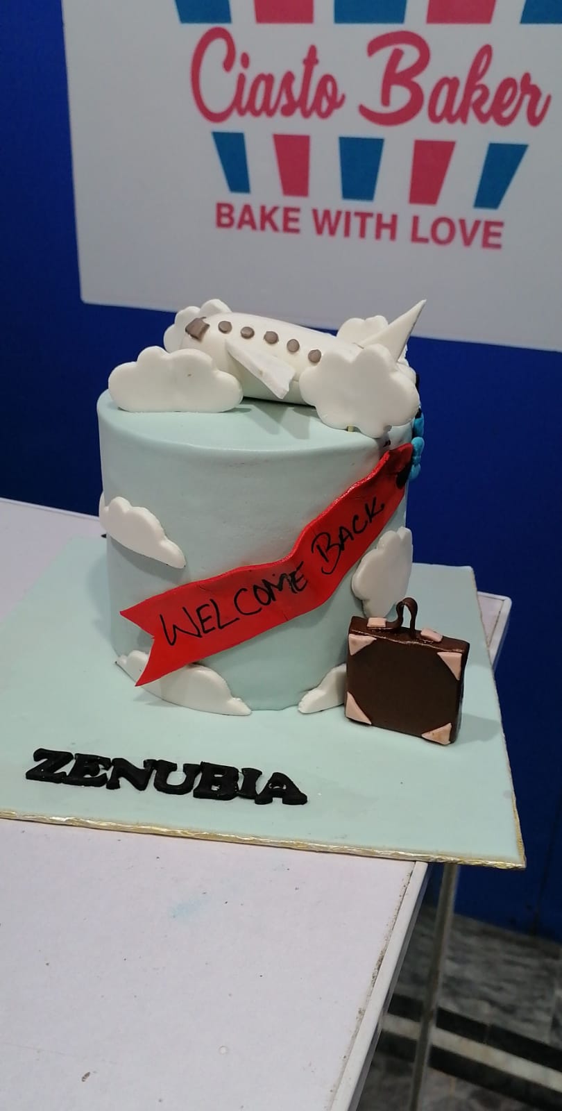 Future Legend Cake Decor