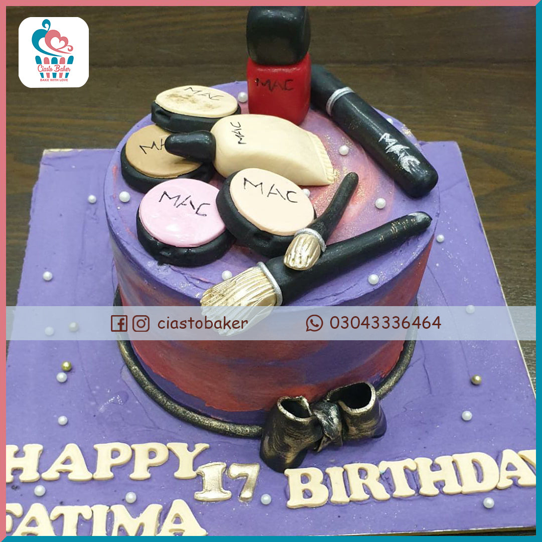 Birthday Doll Cake Charm