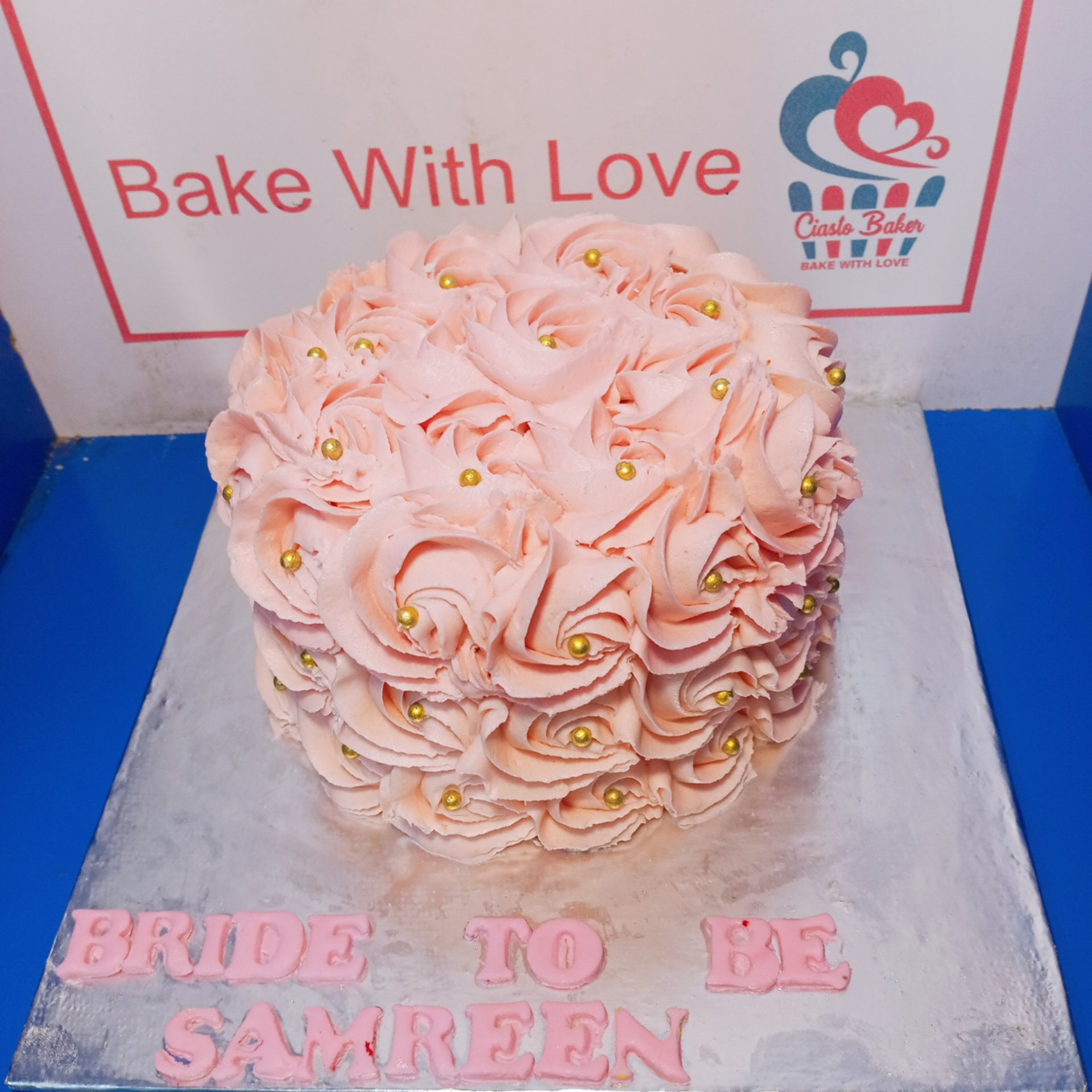 Princess Bride To Be Cake Design