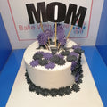 Black Rose Mother’s Day Cake
