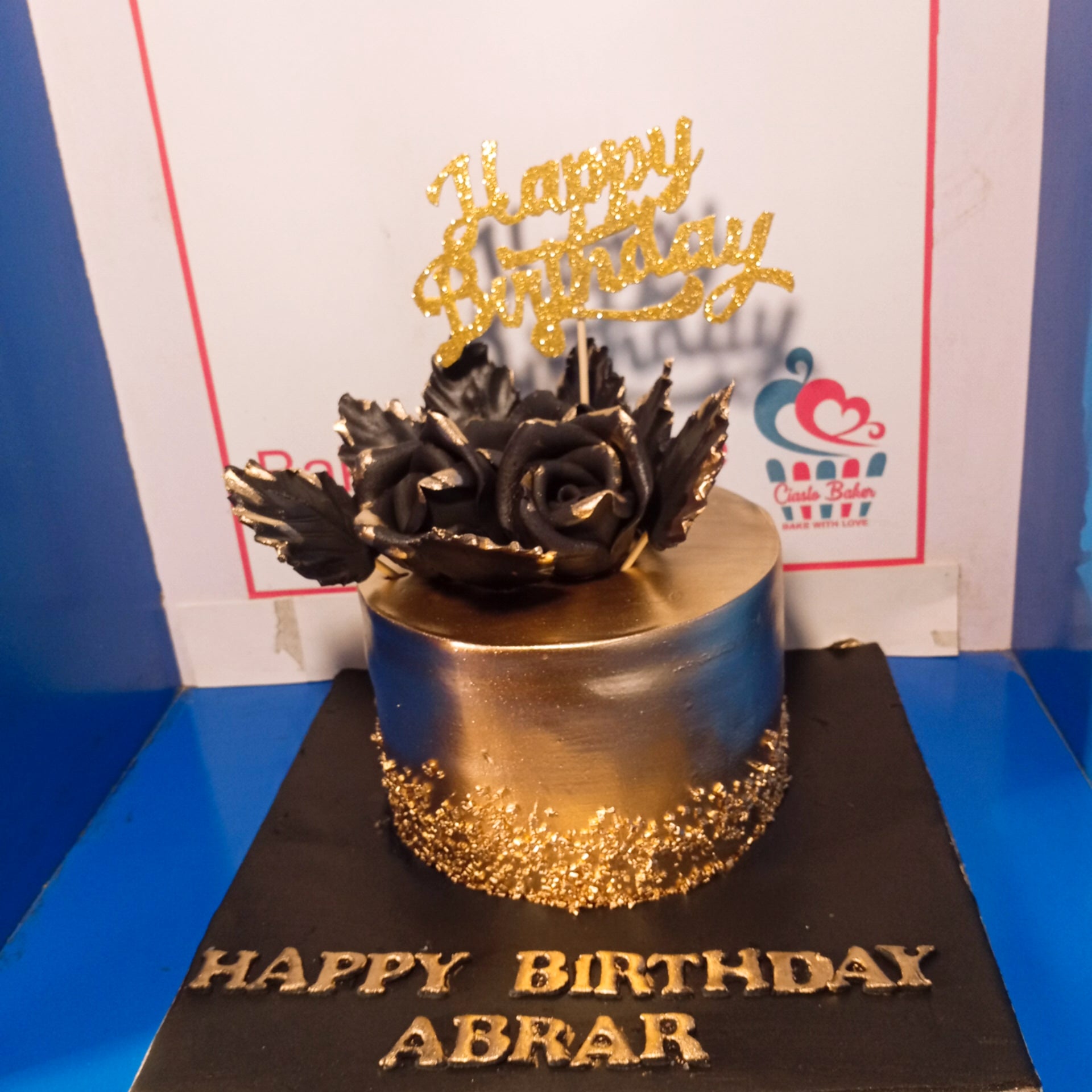 Lovely Girl Cake Charm