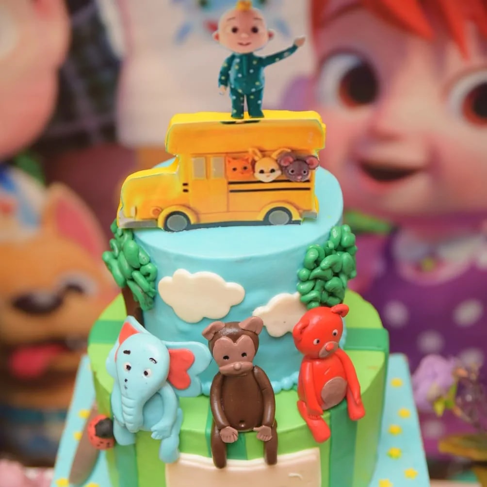 Baby Bunny Birthday Cake