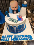 Happy Baby Boy Celebration Cake