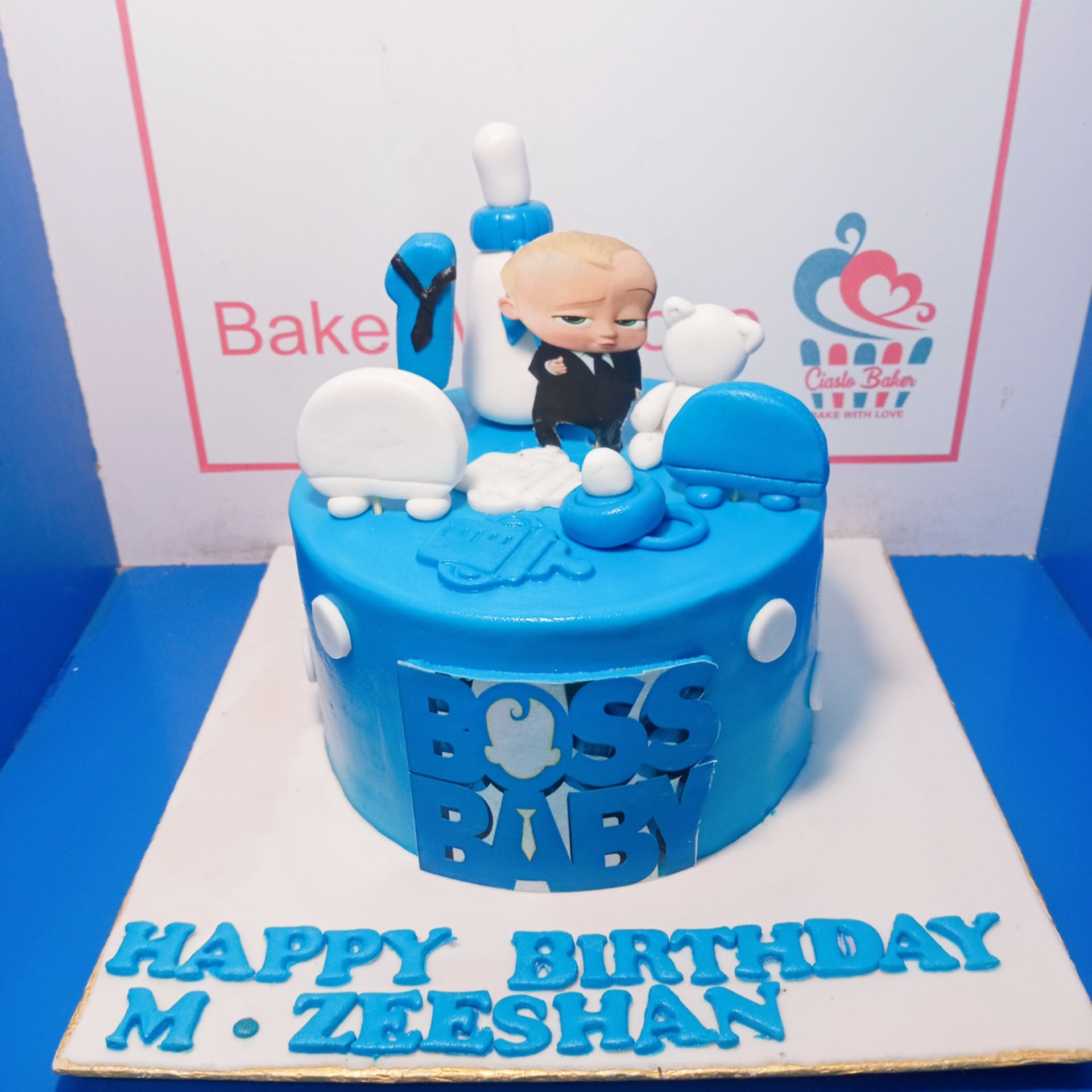 Little Hero Birthday Cake
