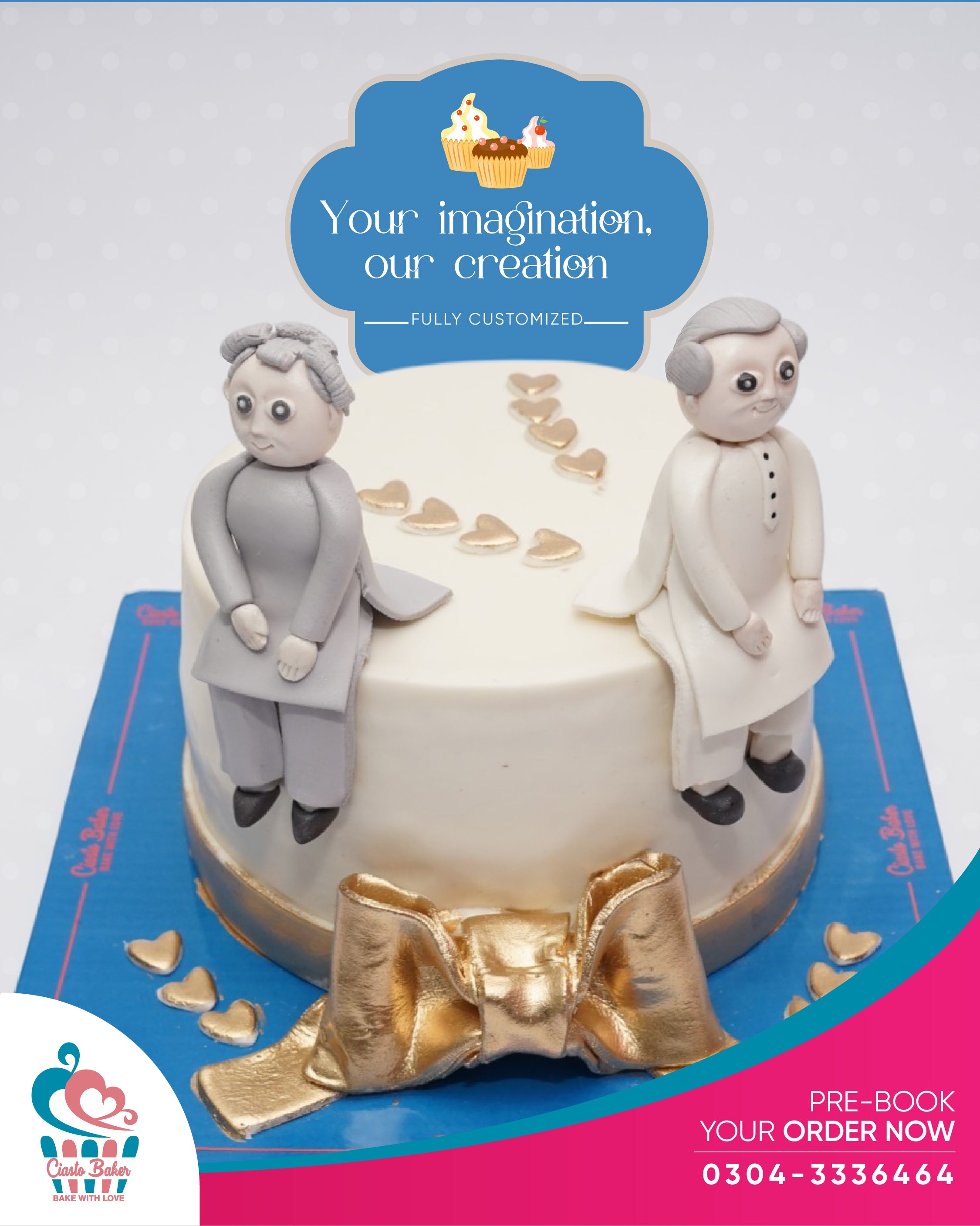 Sweet Memories Anniversary Cake