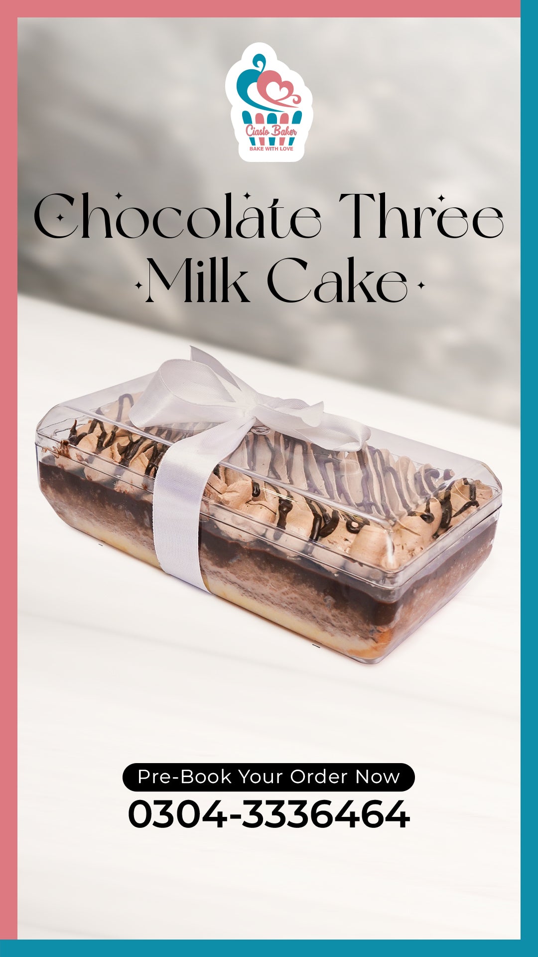 Chocolate Milk Cream Cake