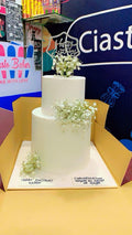 Personalized Engagement Cake Charm