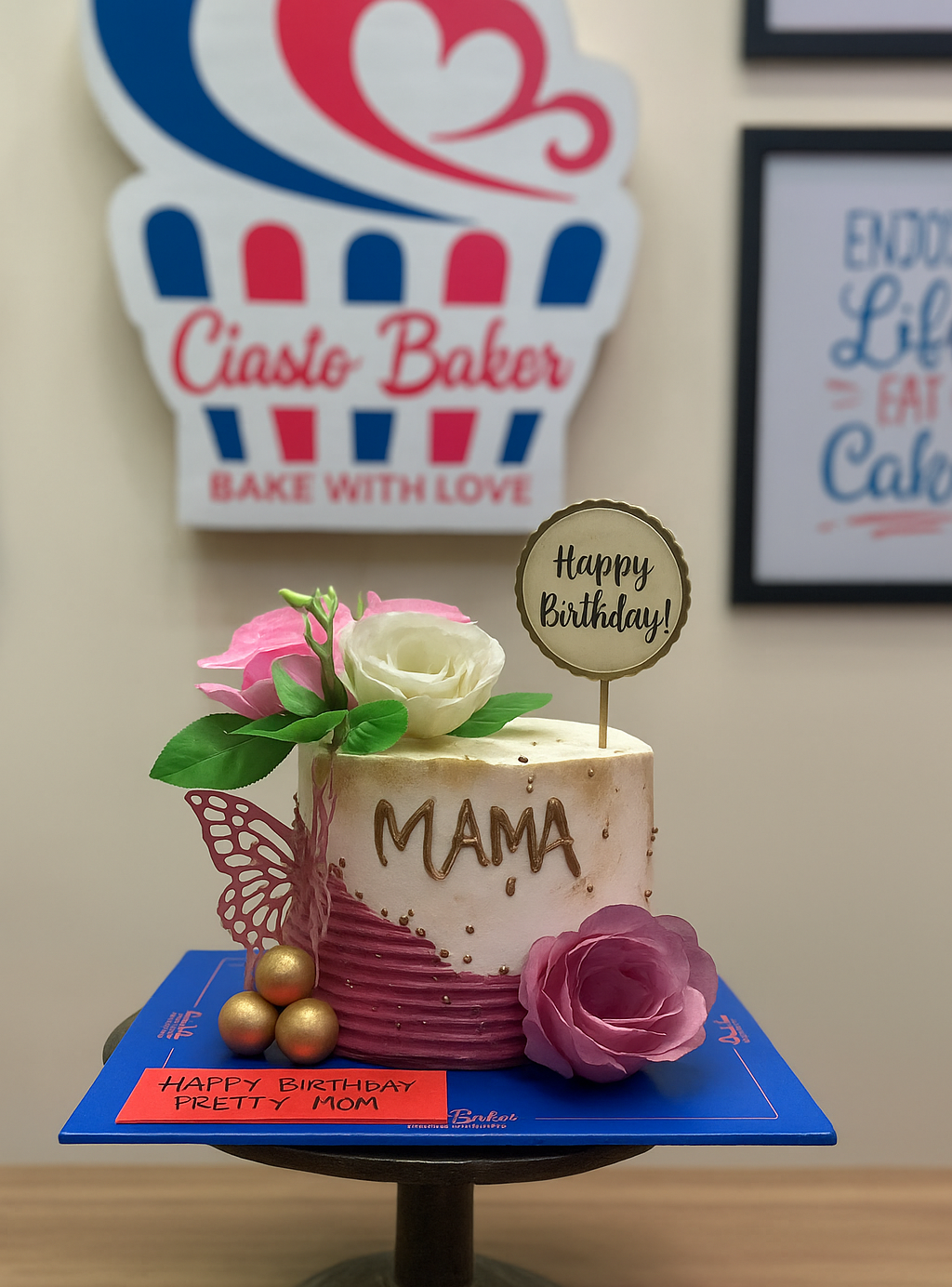 Mother’s Homemade Celebration Cake