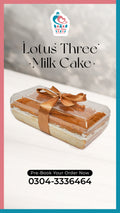 Lotus Three Milk Sponge Cake
