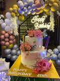 Luxury Engagement Cake Topper Sign