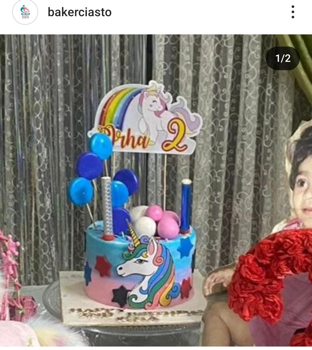 Baby Girl Teddy Delight Cake