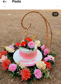 Engagement Cake Topper for Couples