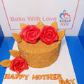 Golden Rose Mother’s Day Cake