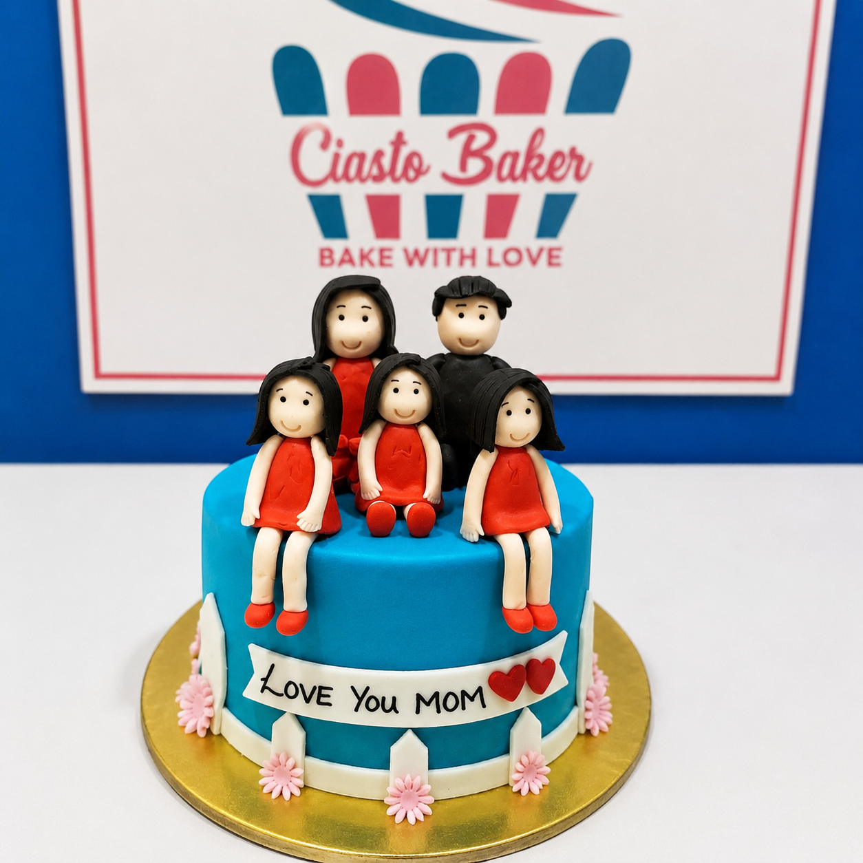 Happy Mother’s Day Floral Cake