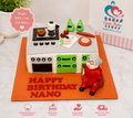 Cartoon Animal Party Cake